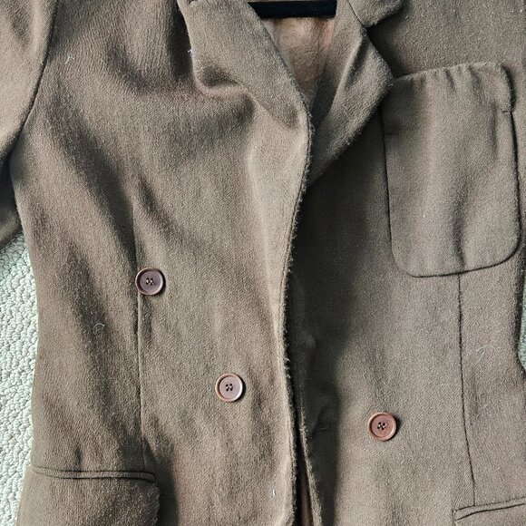 Vintage Philippe Adec Paris Double-Breasted Blazer - Made in France - Picture 4 of 5